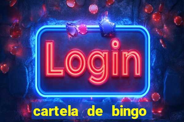 cartela de bingo 75 para imprimir